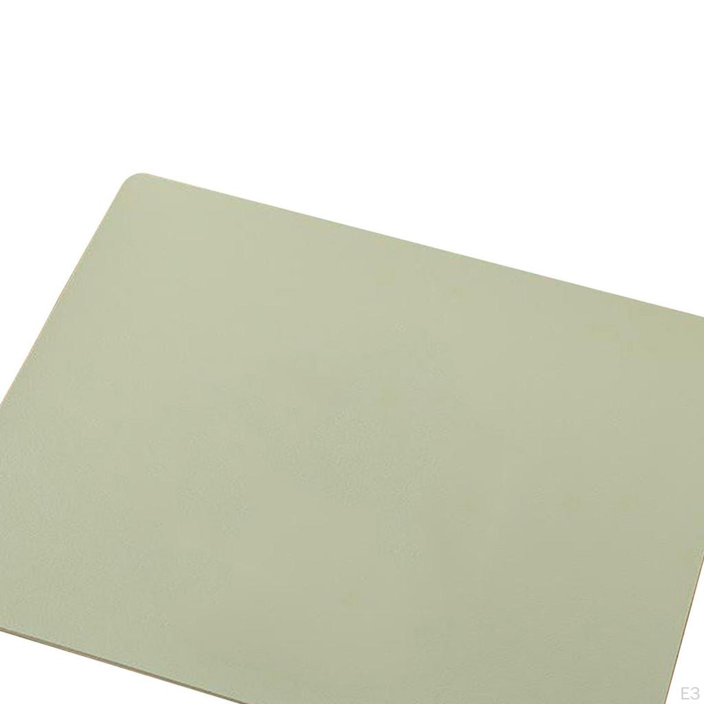 , PU Leather Desk Mouse Pad, Durable Writing Pad for Work Game Office and Home Accessories -