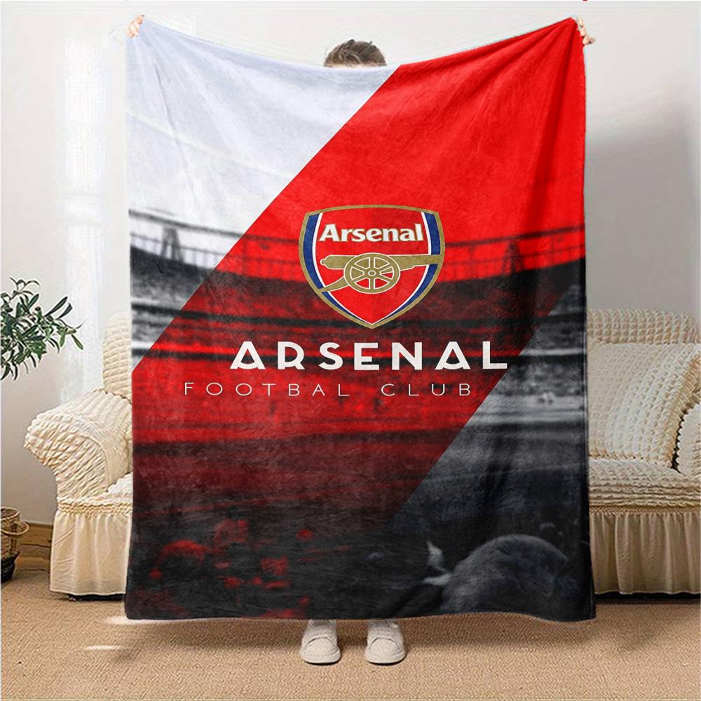 Arsenal Spieler Jubel Decken Flanell Bedruckt Atmungsaktiv Warm Überwurfdecke für Zuhause Büro Bettwäsche 0708a30