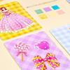 Creative Fairy Tale Hand Poke Painting Puzzle Fabric Art Craze Poke Art  Children