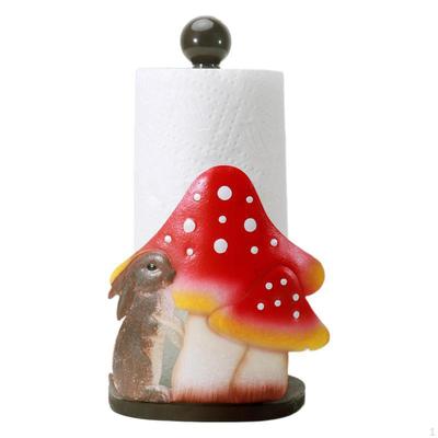 Countertop Paper Towel Holder Desktop Ornament Easter Decoration Weighted Base Modern Roll Organizer