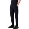 Emporio Armani FW23 Solid Color Logo Embroidered Cuffed Knit Sweatpants Men bottoms Navy-Blue 8N1PT01JHSZ0920