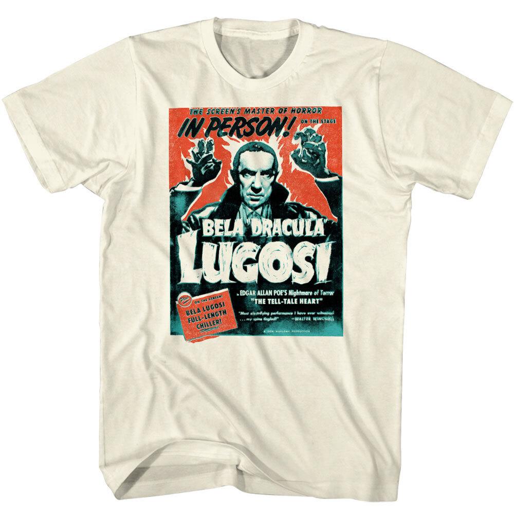 Bela Lugosi Dracula Screen Master of Horror Men T Shirt XXL