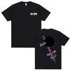 Summer Limited Legendary  Band Viktor Tsoi Kino Blood Type Double Sided Print T-shirts Men  Casual T Shirts