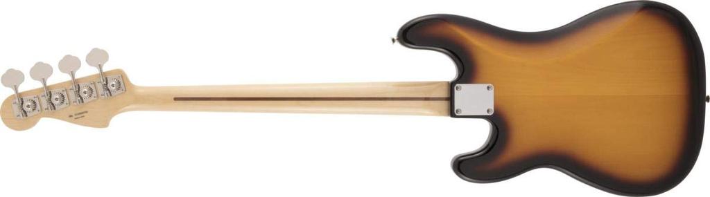 Fender Elektrická baskytara Vyrobeno v Japonsku Traditional 50s Precision Javor Sunburst Bass®, Hmatník, 2-barevný