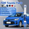 OPRTAMG Marke Für Toyota Yaris 1999-2025 XP90 XP130 XP210 Lackreparaturstift Ausbesserungsstift Kratzerentferner DIY Autozubehör Schwarz W
