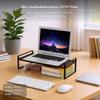 Desktop display screen Stand, Laptop Cooling Rack, Metal Computer Riser, MultiFunctional Storage