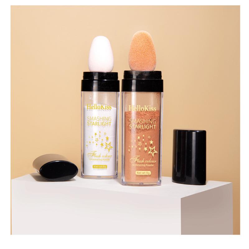 Fairy Highlighter Pat Powder Full Body Highlighter Brightening Natural Three-dimensional Contour Blush Makeup