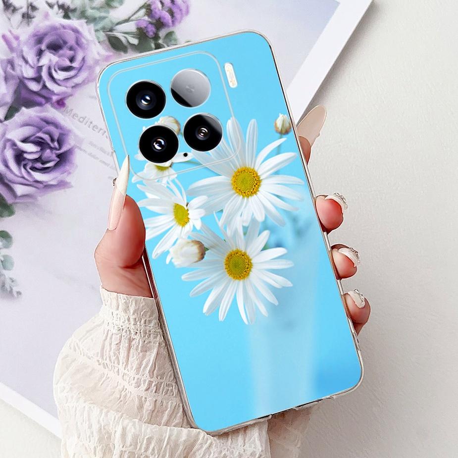 For Xiaomi Mi 15 Pro 5G Case New Fashion Painted Cover Soft Silicone Slim Phone Case For Xiaomi 15 Pro Mi15 5G Back Cover Fundas