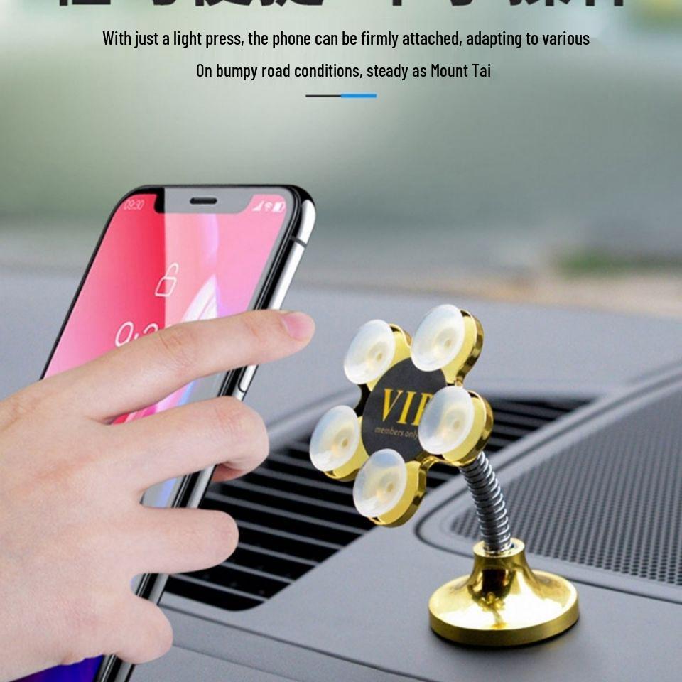 Car Screen Adhesive Phone Holder Base Sunflower Phone Holder - Blue