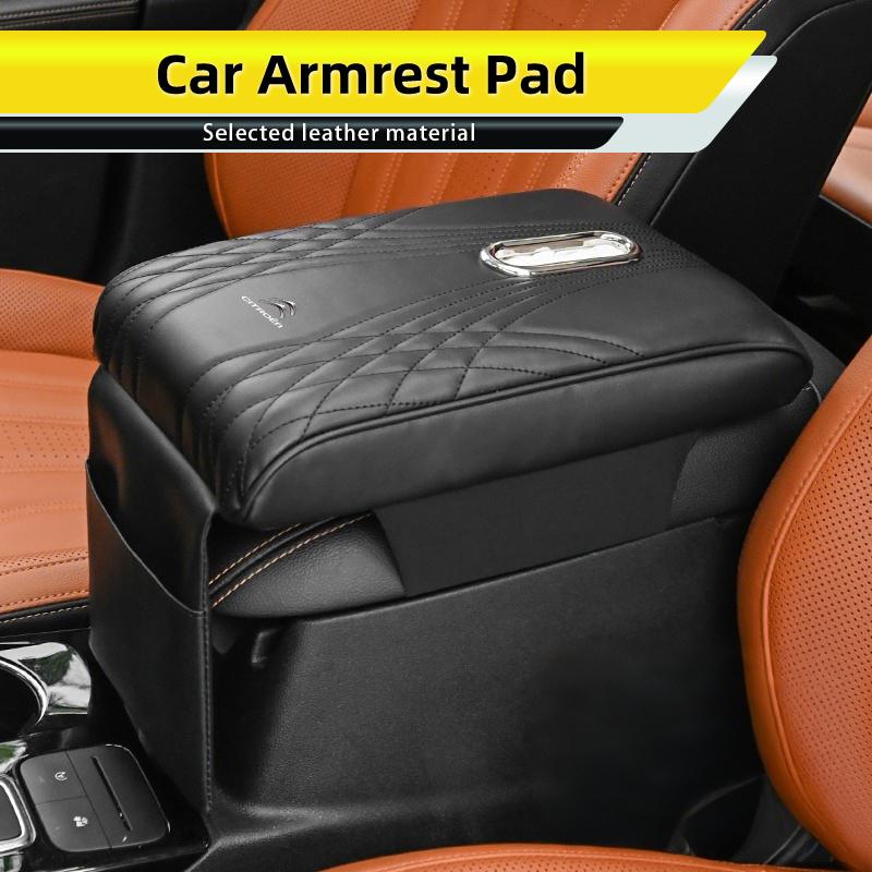 Car Armrest Box Tissue Box PU Leather For Citroen C4 C3 C5 C1 C3 Berlingo Celysee Cactus Picasso Aircross Saxo Grand