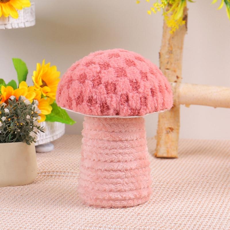 Plush Mushroom for Festive Thanksgiving Halloween Mantelpiece Embellishments for Halloween Autumn Home Garden Decors
