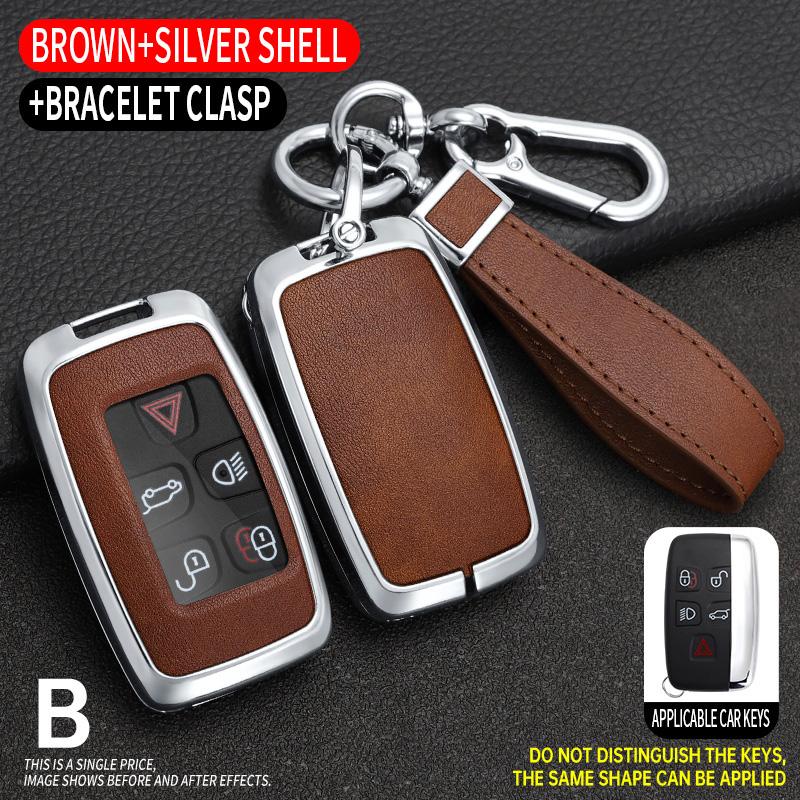 Interior Mouldings Car Remote Key Cover Case Shell Fob For Land Rover Range Rover Sport Evoque Freelander2 For Jaguar XF XJ XJL