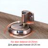 KAK Heavy Duty Magnetic Door Stopper Mechanical Door Stop Adjustable Door Holder Non-punch Sticker Furniture Door Hardware