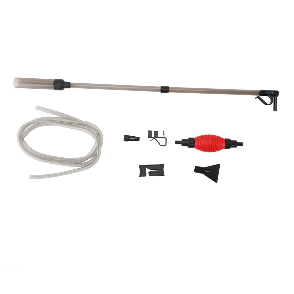 Aquarium Siphon Vacuum Cleaner for Gravel Sand Fish Tank Vacuum Gravel Cleaner Manually Fish Tank