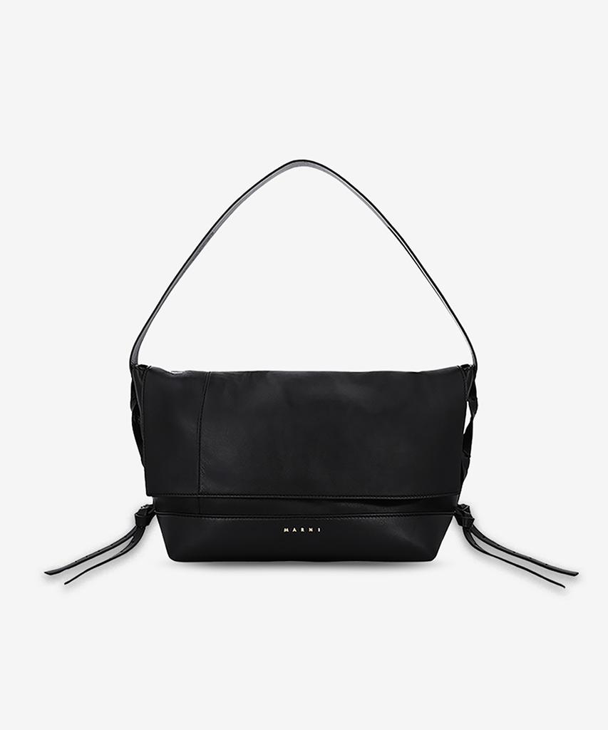 Marni Ford Baguette Shoulder Bag - Black / Sbmp0282U1P890200N99