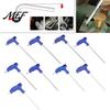 Heavy Duty T Handle Wrench T-Handle Hex Wrench, Professional Ergonomic Grip Metric Extended Shaft Steel Hexagonal Driver Tool for Auto Bike