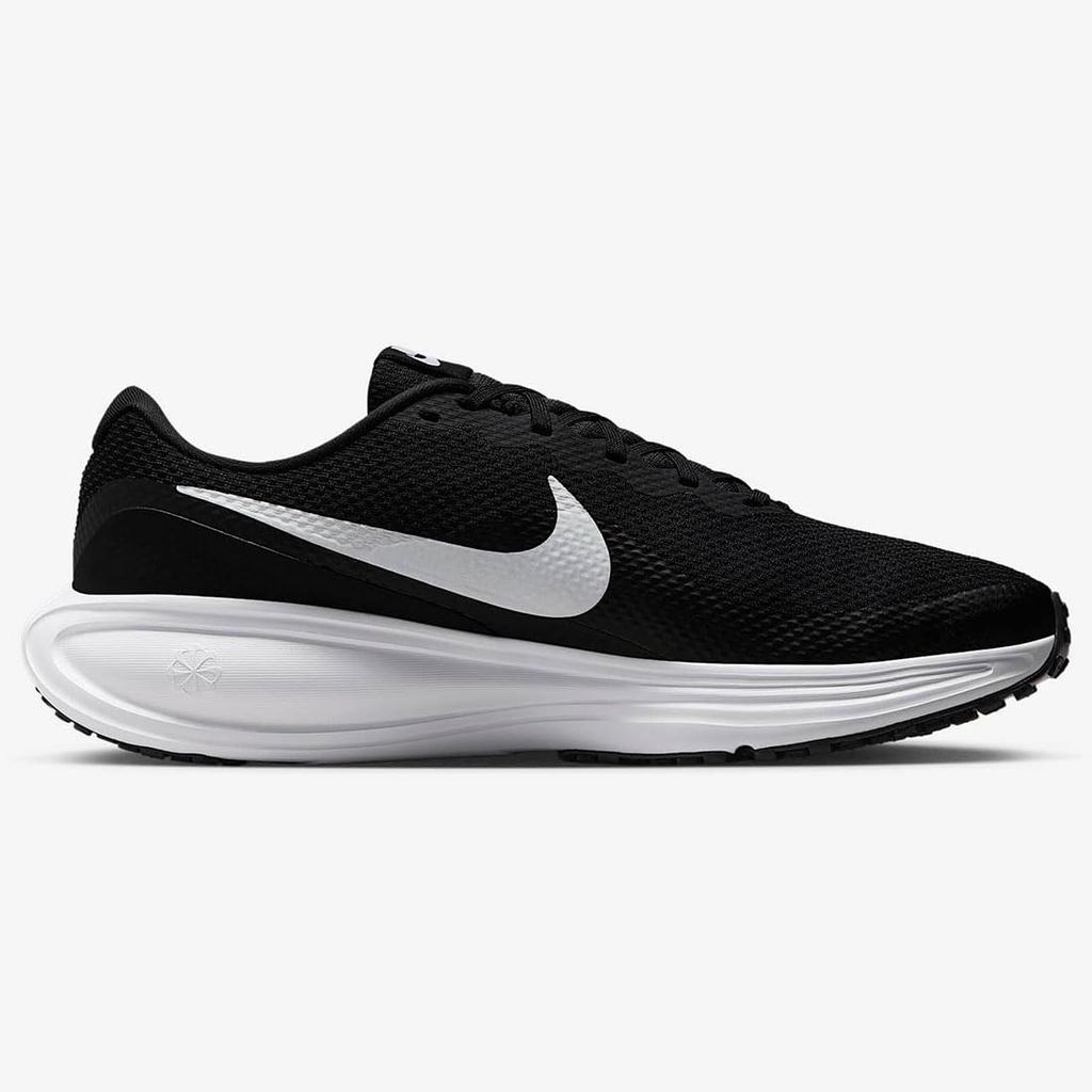 Nike Revolution 8 Size Wide, Black/Black/White, HQ1996-001, 25.5cm