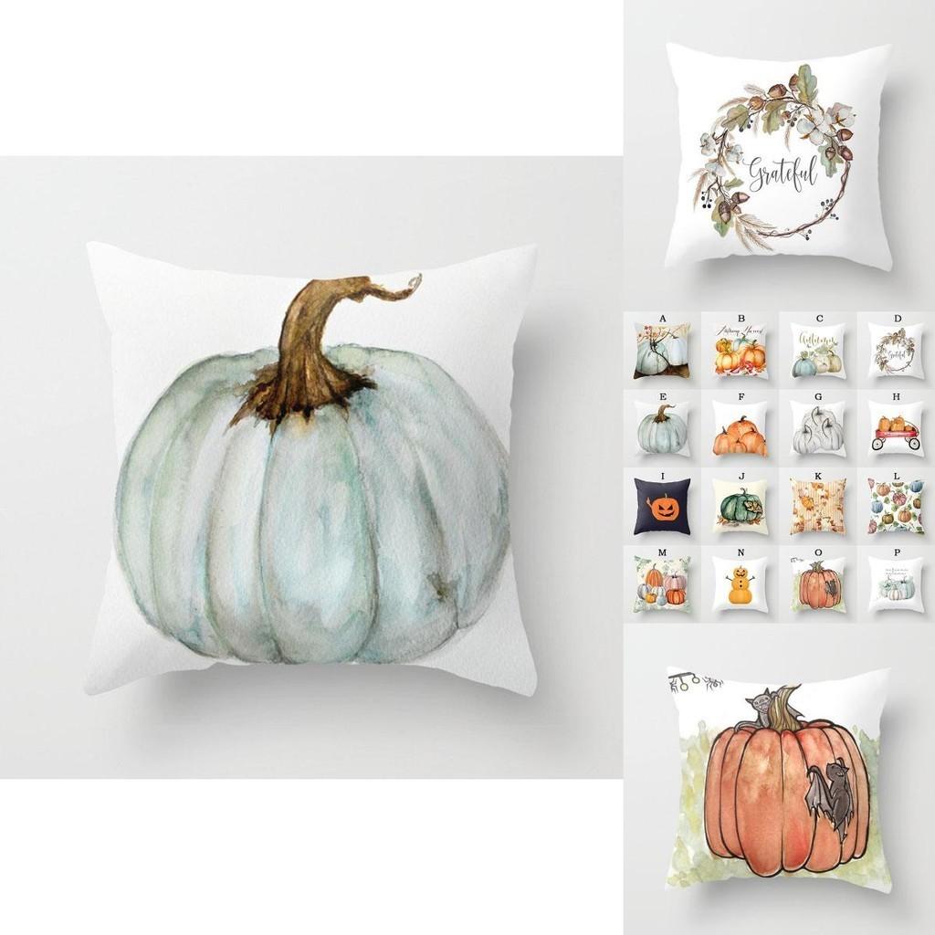 Luxuriöse und bequeme Halloween-Kürbis-Muster Kissenhülle
