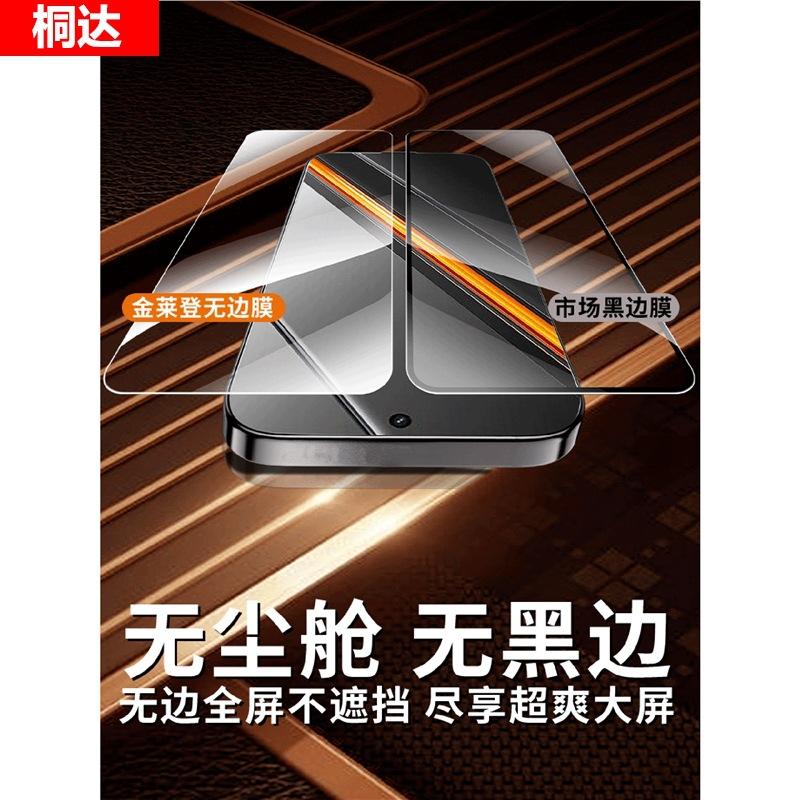 [No black edge] Applicable to real Neo1SE tempered film Realme mobile phone film full screen anti-privacy neo1 dust-free compartment