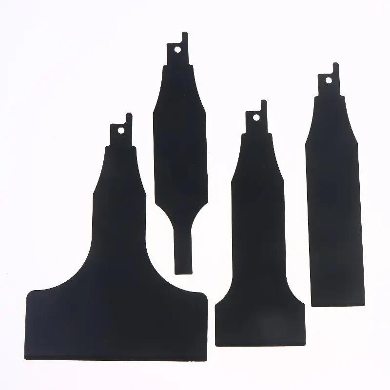 Mortar & Adhesive Removal Tool, High Carbon Steel Reciprocating Saw Scraper Blades, Available in 1/4Pcs