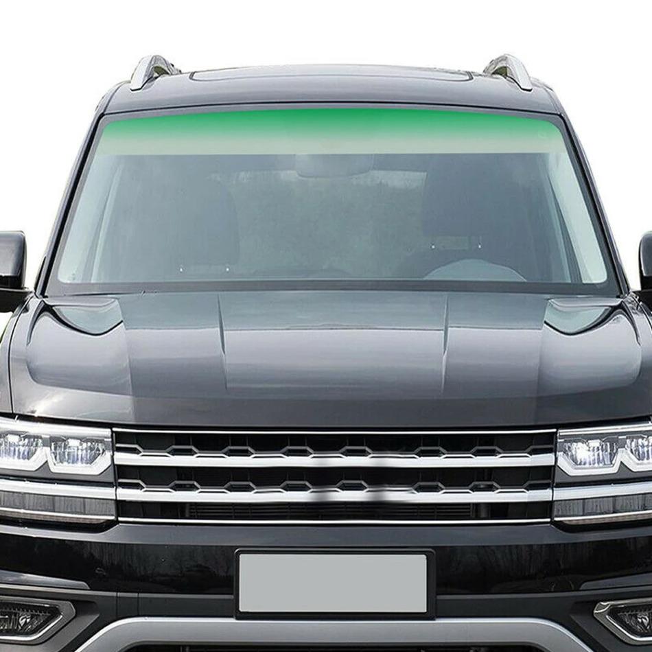 20*150cm Car Front Windshield Sunshade Film Car Window Decor Film Car Windshield Heat Insulation Film Auto Window Sticker