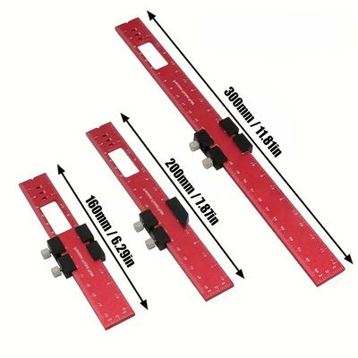 1pc Multi-Functional Ruler - Precise Positioning, Accurate Marking, and Versatile Angle Measurement Tool