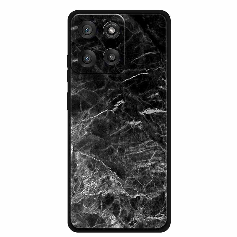 For Motorola Edge 60 Stylus Case Marble Painted Silicone Back Cover Case for Edge 60 Stylus Case Back Coque Edge 60 Stylus Cases