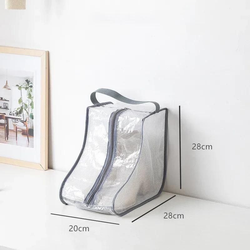 

New Fashion Portable High Heel Shoes Storage Bags Organizer Long Riding Rain Boots Dust Proof Travel Shoe Cover Zipper Pouches