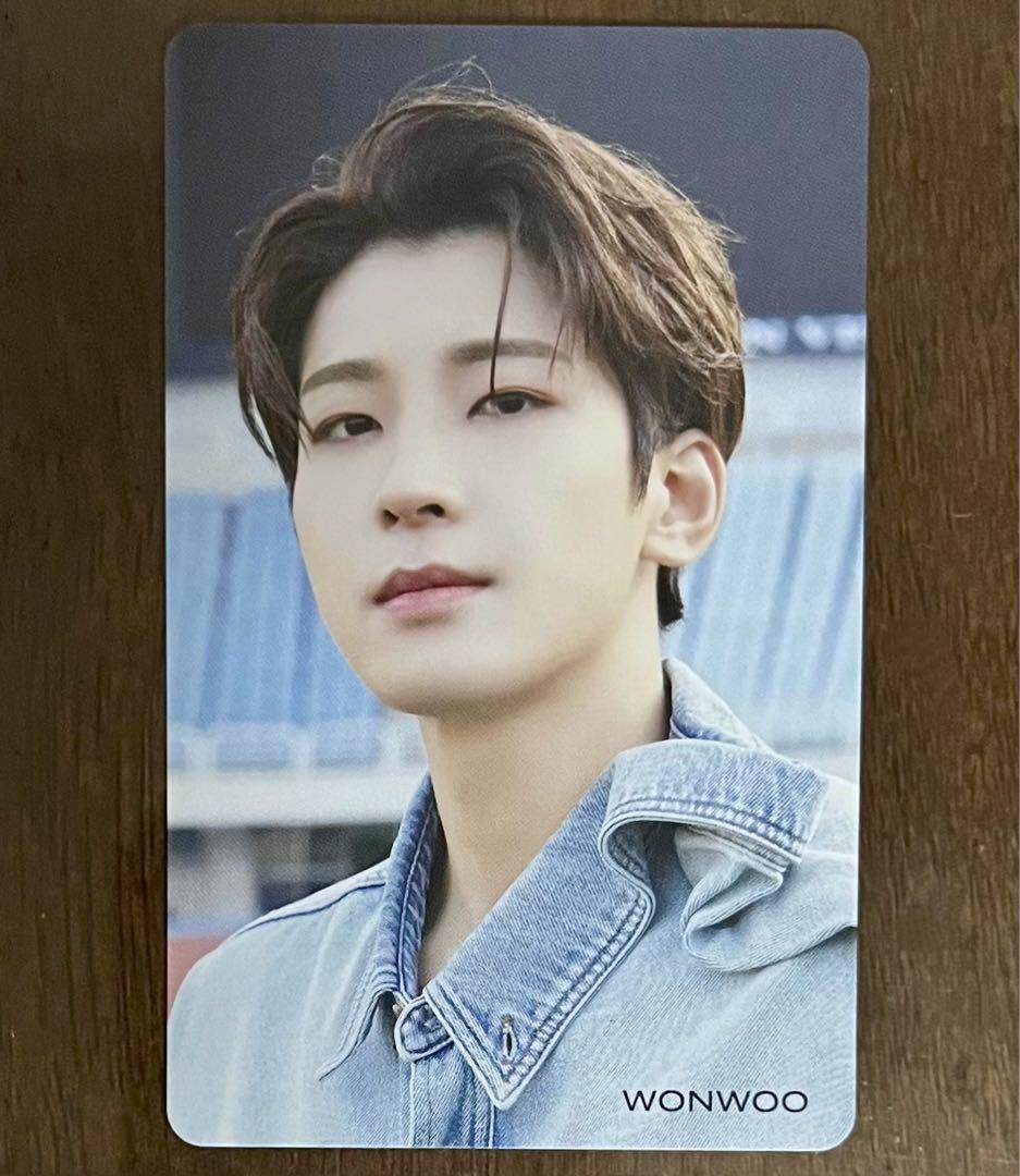 

[USED] SEVENTEEN Seventeen SVT Wonwoo Not Alone HMV Bonus Trading Card