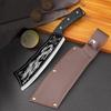 ZENG Dragon Pattern Bone Cleaver Professional Butcher Knife Precise Cutting Of Beef Lamb Sharp Kitchen Tool Efficient Slicing