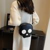 Niche Bizarre Skeleton Small Bag Women's New High-end Commuting Funny Messenger Mobile Phone Bag