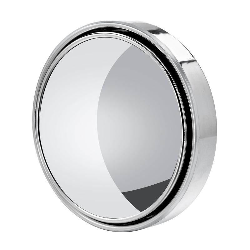 360° Rotating Adhesive Rearview Blind Spot Mirrors (Set of 2) for Enhanced Car Field of View