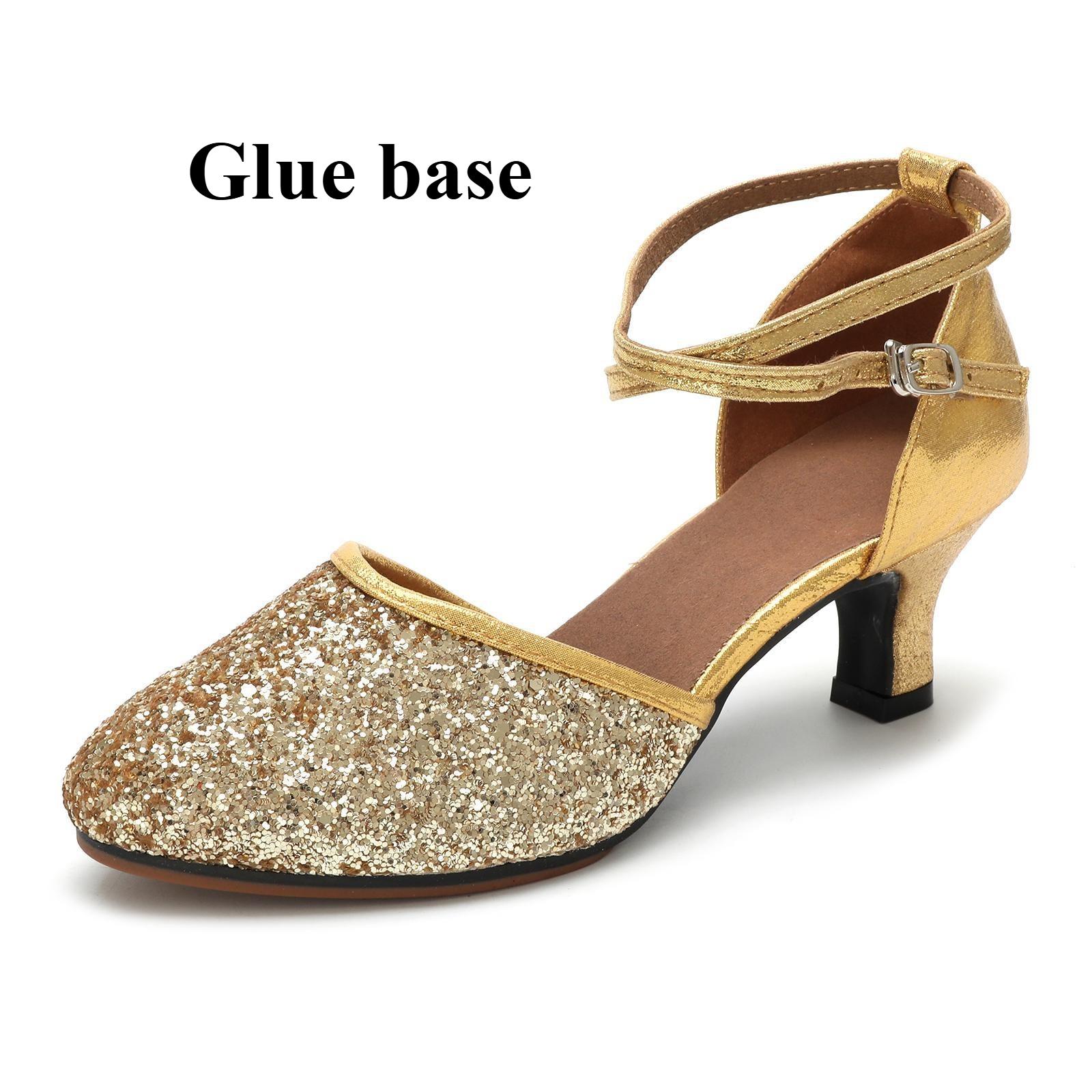 

Women s Adult Dancing Shoes Medium Heeled Spring and Summer High Heeled Non-Wearable Comfortable Cotillion Shoes 43