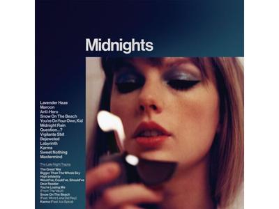 [CD] Midnights The Late Night Edition Ltd/ed. Pick Poster Keychain UICU-9111 NEW