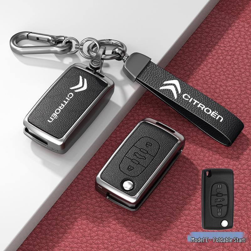 Car Key Cover & Buckle for Citroen C3XR, C4L, Tianyi, C5, C4 Sega, Elysee, C6 Models