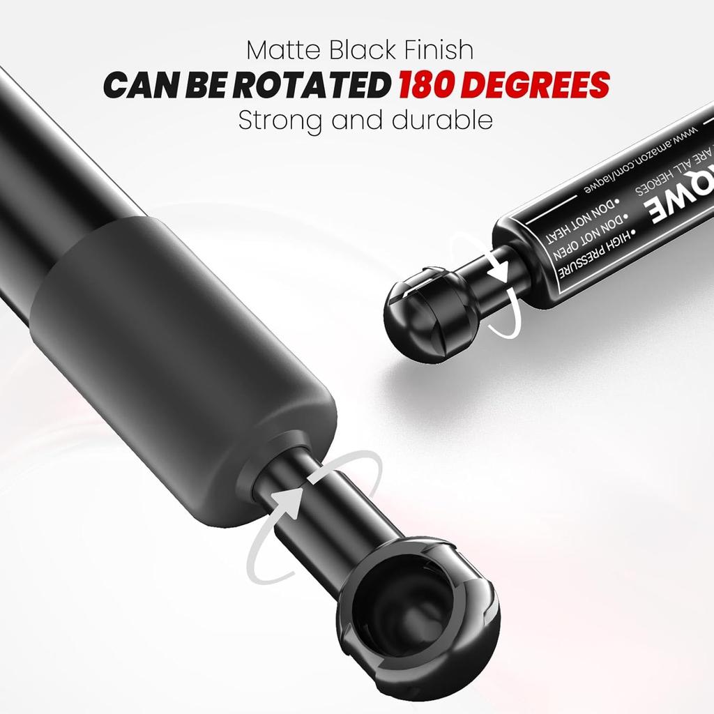43205 Truck Tailgate Assist Shock Strut Fit For 2017-2024 Ford F-250 / F-350 / F-450 Super Duty, Truck Tail Gate Lift Assist Accessories Black