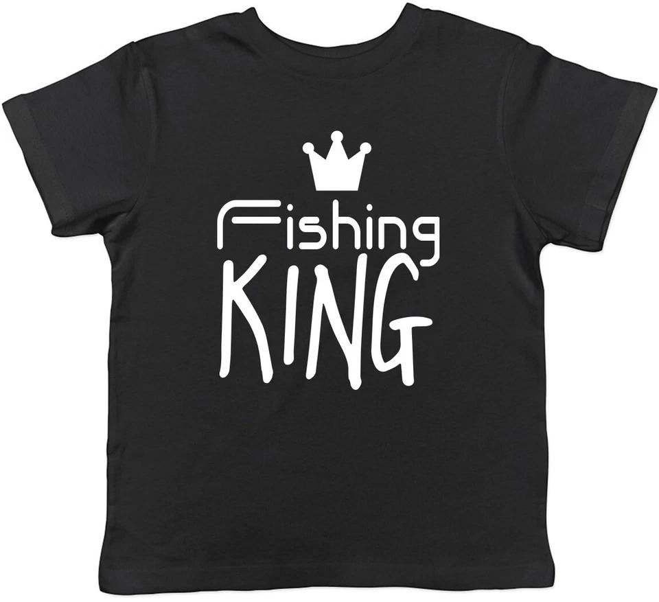 Рыбацкий Король Детская Футболка для Мальчиков и Девочек 100