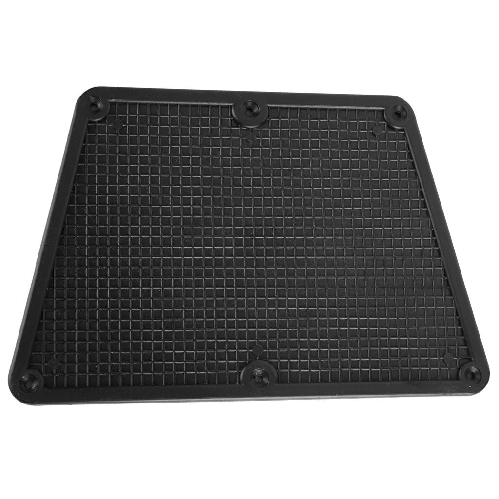 Plastic Transom Outboard Plate Pad for Inflatable Boat Yacht Kayak Canoe Fishing Boat Black