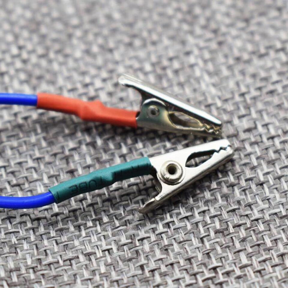 

Alligator Clip Cable Output Line Fit for KWD-808I Acupuncture Pulse Physiotherapy MS