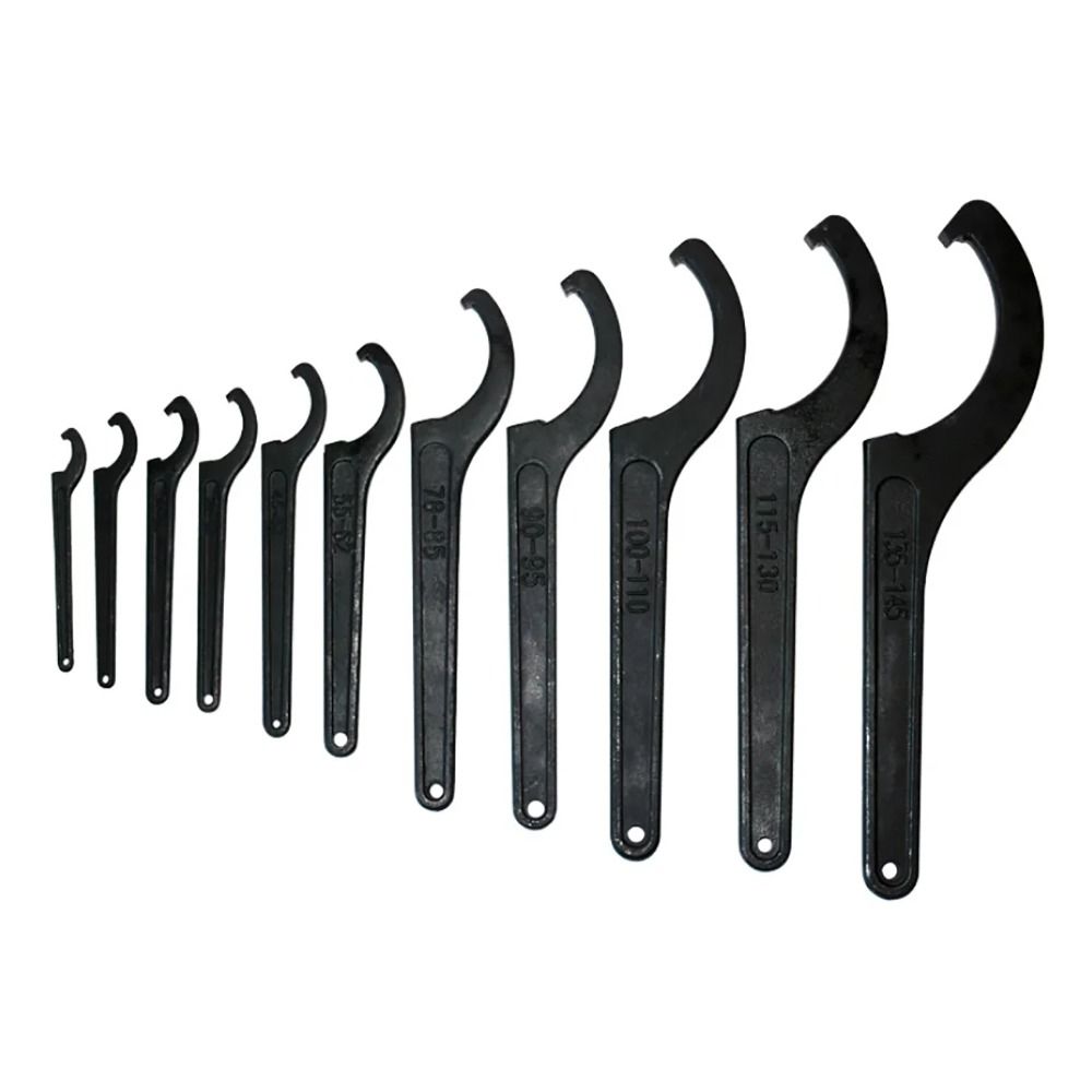 1Pcs Steel Coil Wrench Universal C Spanner New Spiral Spanner Tool  Motorcycle Bike Absorber Shock