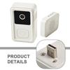 , Wireless Intercom Smart Home Video Bell Smart Intercom Voice Change Feature Long-Range Reception Reliable Performance