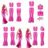 Trendiges Barbie Ken Filmcharakter Cosplay Outfit Polyester, Personalisierte Streetwear, In Mehreren Größen Erhältlich