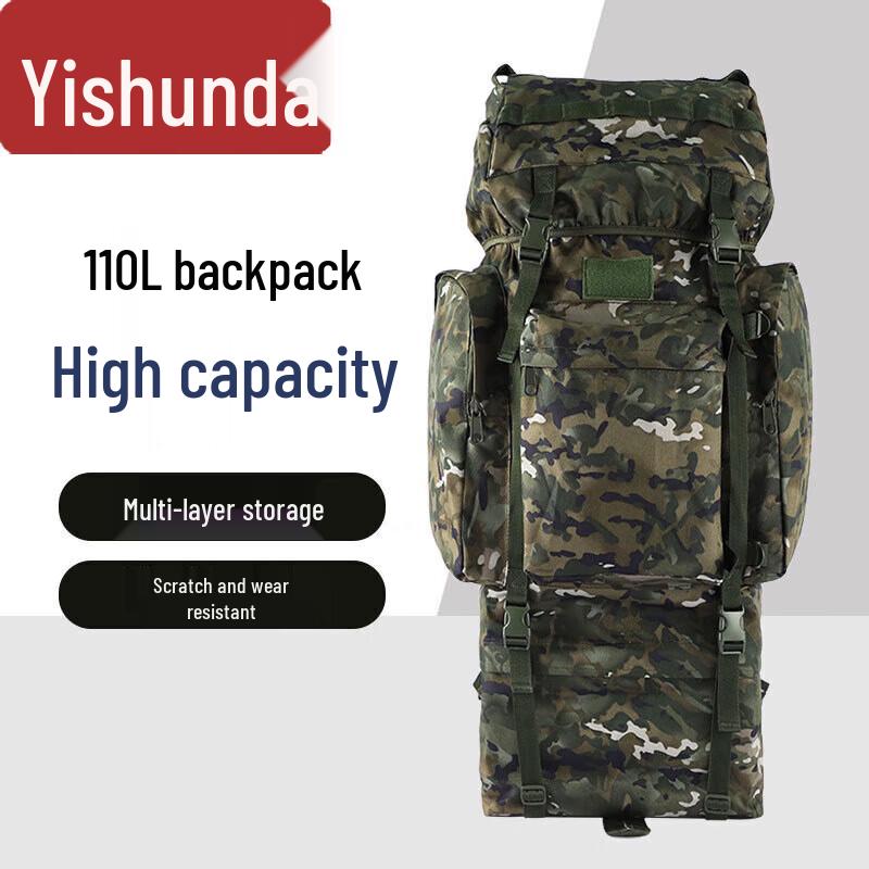 Yishunda 110L Outdoor Tactical Backpack