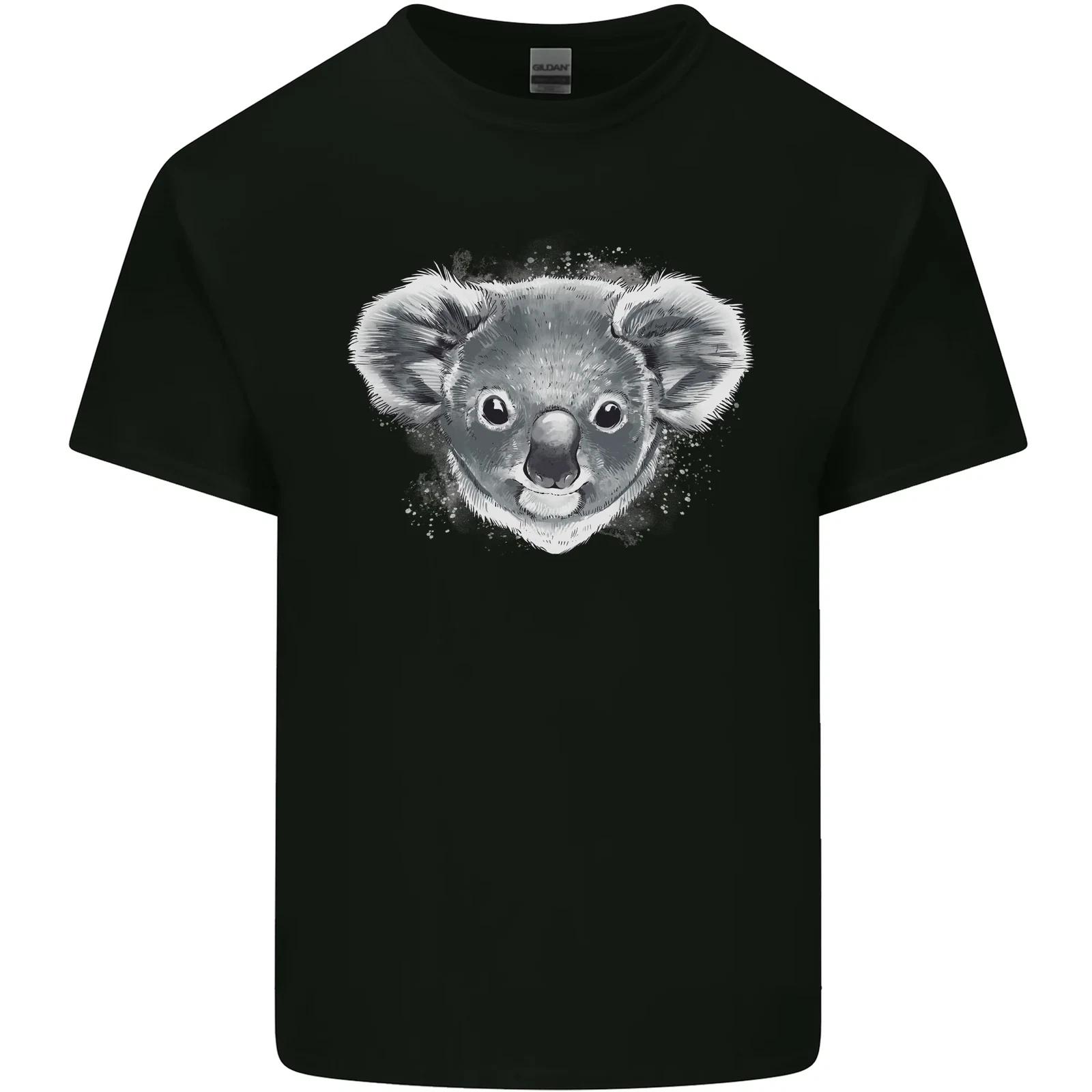 Koala Bear Head Kids T-Shirt Childrens S