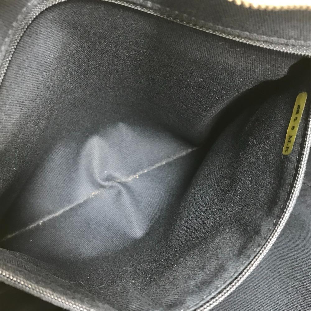 CHANEL Airline CC Mark logo Tote Bag Shoulder Bag Leather/Canvas White/blue