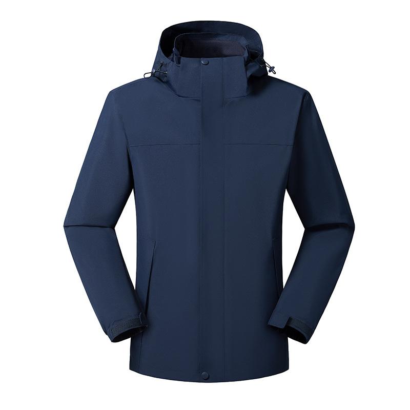 

New Spring Couple Single-layer Jacket for Men and Women Hooded Cardigan Jacket Thickened Outdoor Mountaineering Clothing for Men S