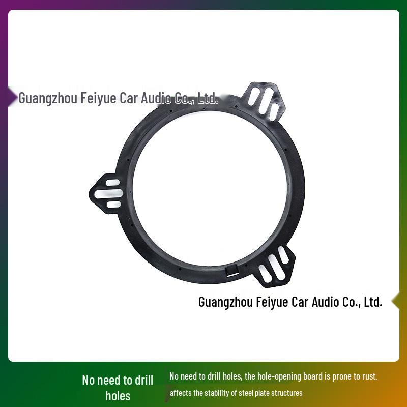In-Stock 6.5-inch Triangular Speaker Spacers for Easy Installation in Toyota, BYD, Nissan, and Geely Vehicles