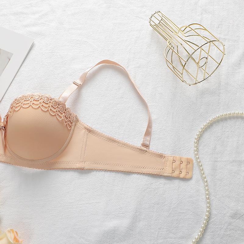 Embroidered Butterfly Lingerie Set with Underwire