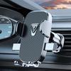 Yousheng Car Phone Holder with Automatic Clamping Design Phone Stand One-Hand Operation Adjustable Angle Car Mount for Air
