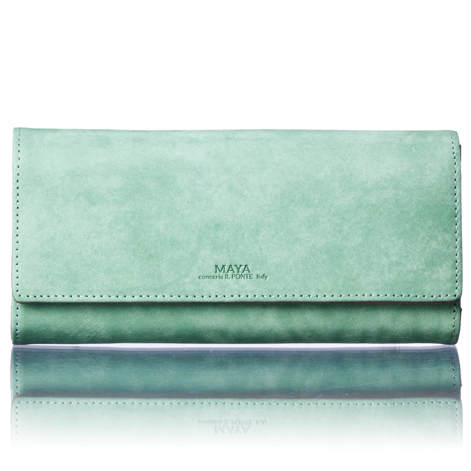 

HENLY COAT Women s Align Maya Flap Long Wallet, Made by a Local Wallet Maker. Made in Italy with Cowhide Leather, this versatile, vertical wallet